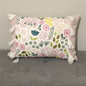 Embroidered Pillow